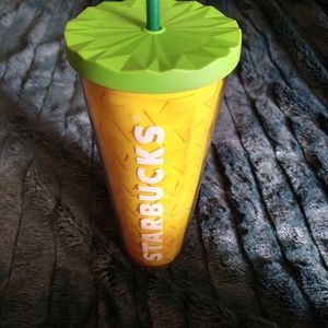 Starbucks pineapple cup